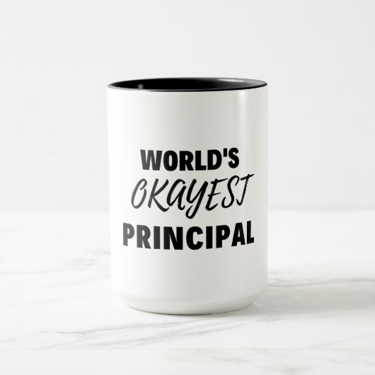 World's Okayest Principal 2 マグカップ (中央)