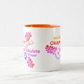 World's Okayest - Rainbow ツートーンマグカップ (中央)