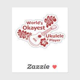 World's Okayest - Rust シール