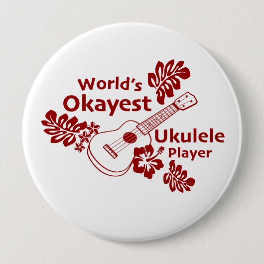 World's Okayest - Rust 缶バッジ (正面)