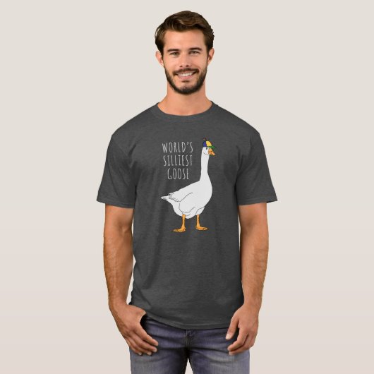 Worlds Silliest Goose friend Tシャツ (正面フル)