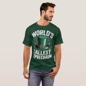 World's Tallest Leprechaun Funny St. Patricks Day  Tシャツ (正面フル)