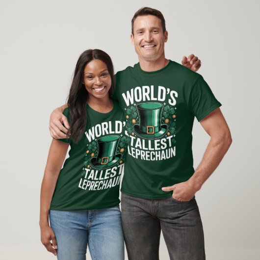 World's Tallest Leprechaun Funny St. Patricks Day  Tシャツ (ユニセックス)