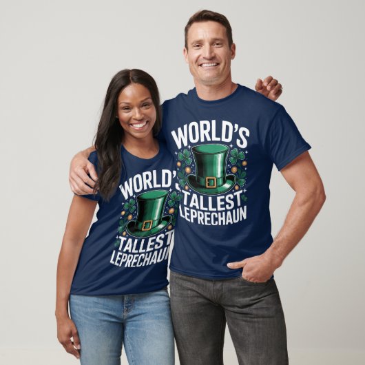 World's Tallest Leprechaun Funny St. Patricks Day  Tシャツ (ユニセックス)