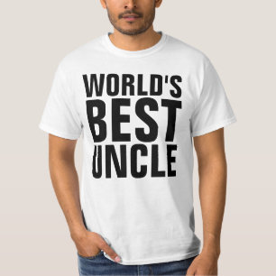 WORLD'S UNCLE T最高のシャツティー Tシャツ
