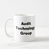 WORLD'SBESTBOSS、AuditTechnologyGroup コーヒーマグカップ (左)