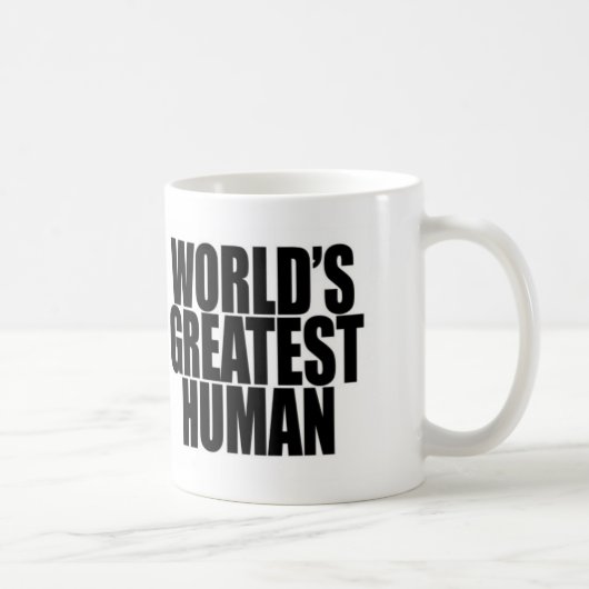 WorldsGreatestの人間のマグ コーヒーマグカップ (右)