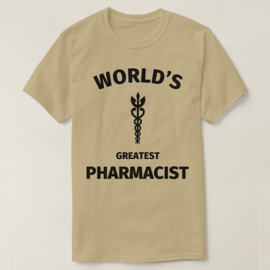 Worldx27s薬局もっとも偉大医者 Tシャツ (デザイン正面)