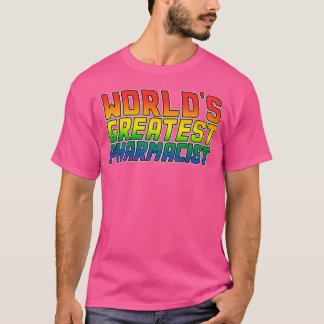 Worldx27s薬局最高の者Lgbtゲイプライド1 Tシャツ