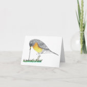 Wormを使用したロビン カード (正面)