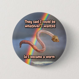 Wormボタン 缶バッジ