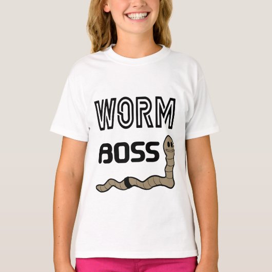 Worm Boss Tシャツ (正面)