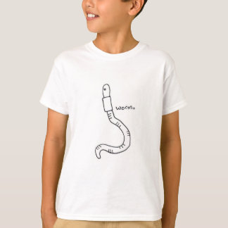 Worm Kidsシャツ Tシャツ