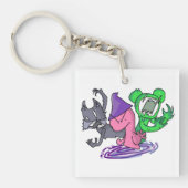 WORM-O-WEEN 2024キーチェーン キーホルダー (正面)