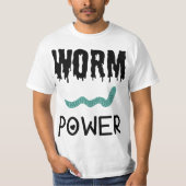 Worm Power Tシャツ (正面)