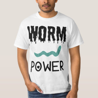 Worm Power Tシャツ