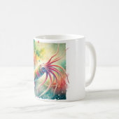 Worm Squid 170624AREF109 - Watercolor コーヒーマグカップ (正面右)