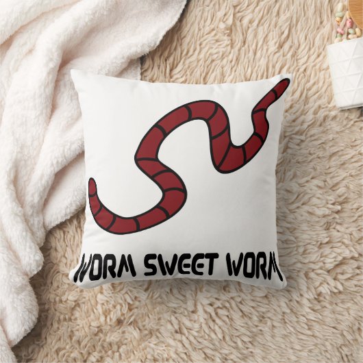 Worm Sweet Worm クッション (ブランケット)