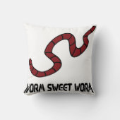Worm Sweet Worm クッション (正面)