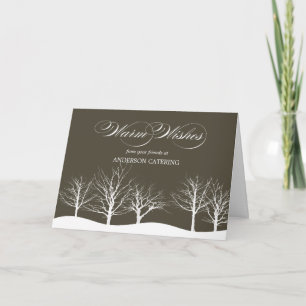 Worm Wishesビジネス/ホリデ企業のーカード シーズンカード