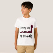 Worms are my roommates tシャツ (正面フル)