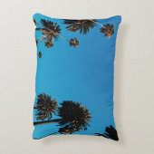 Worm's eye view of trees アクセントクッション (裏面(縦))