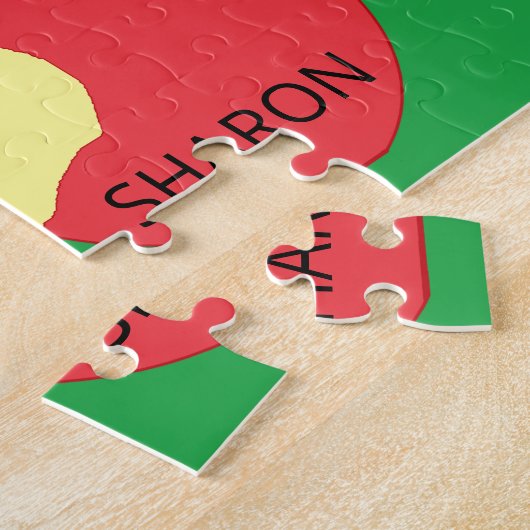 Worms in Love: ジグソーパズル (側面)