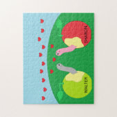 Worms in Love: ジグソーパズル (縦)