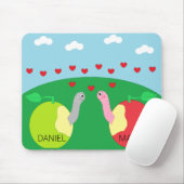 Worms in Love: マウスパッド (マウス)