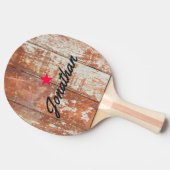 Worn Barn Wood Vintage Star Signature 卓球ラケット (横)