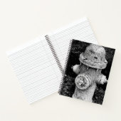 Worn Chipped Rusty Old Fire Hydrant Photograph ノートブック (内部)