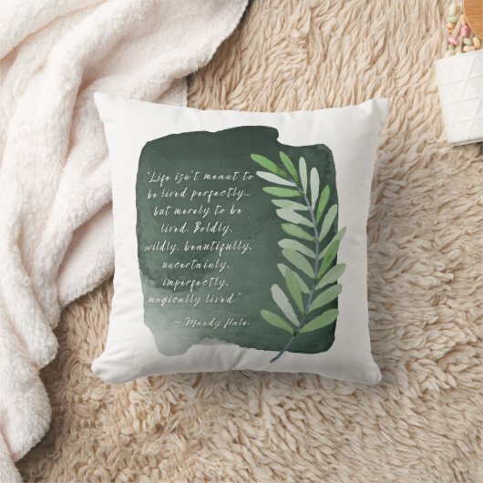 Worn Pillow for When “Lived” Feels Like Enough クッション (ブランケット)