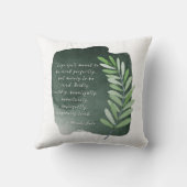 Worn Pillow for When “Lived” Feels Like Enough クッション (裏面)