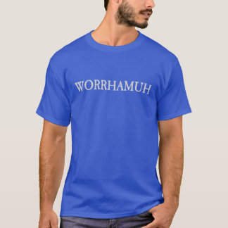 Worrhamuh プリント ボーイ レトロ tシャツ