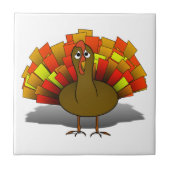 Worried Turkey Thanksgiving タイル (正面)