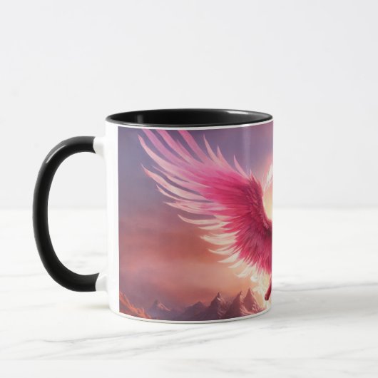 "Worrier KING" マグカップ (左)