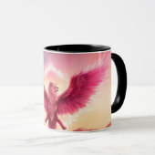 "Worrier KING" マグカップ (正面右)