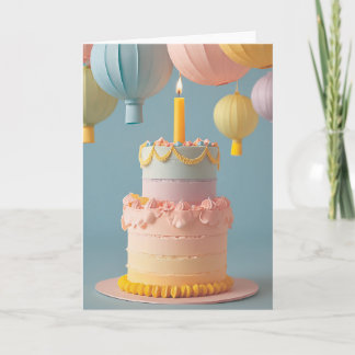 Worry-Free Birthday Wishes カード