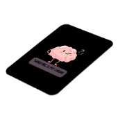 Worrying Is My Cardio – Funny Anxiety  マグネット (左側)