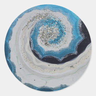 Worship Art Christian Sticker ラウンドシール