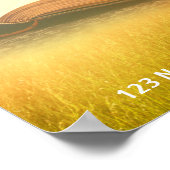 Worship Service Revival Poster For Korean Church ポスター (角)