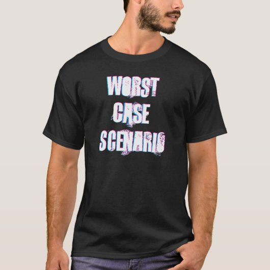Worst Case Scenario Print Tシャツ (正面)