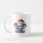 Worst White Elephant Ever Christmas Xmas Under 15  コーヒーマグカップ (左)