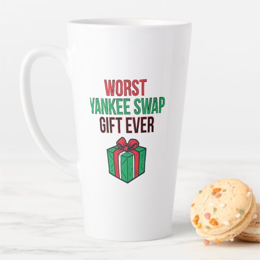 Worst Yankee Swap Gift Ever カフェラテマグ (インサイチュ)