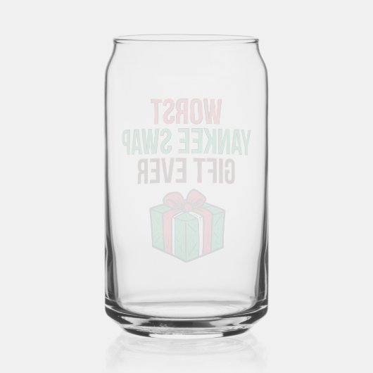Worst Yankee Swap Gift Ever ガラス缶 (裏面)