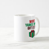 Worst Yankee Swap Gift Ever コーヒーマグカップ (正面右)