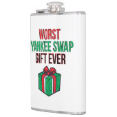 Worst Yankee Swap Gift Ever フラスク (左)