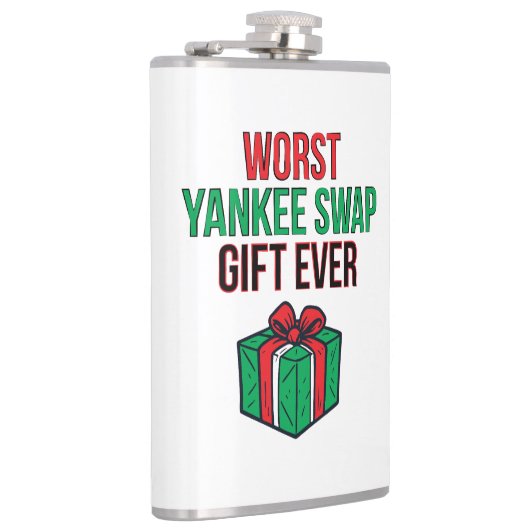 Worst Yankee Swap Gift Ever フラスク (右)