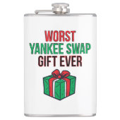 Worst Yankee Swap Gift Ever フラスク (正面)