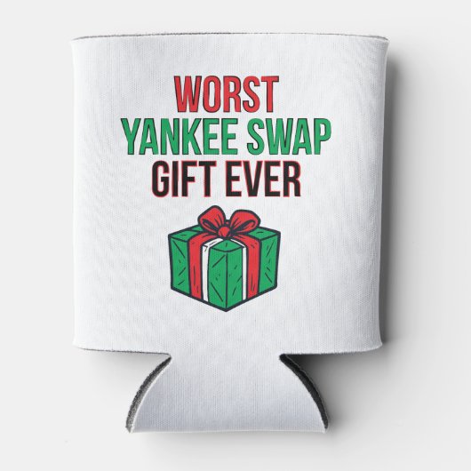 Worst Yankee Swap Gift Ever 缶クーラー (正面)